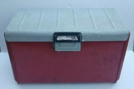Vintage Thermaster Poloron Aluminum Metal Cooler Ice Chest - £85.77 GBP