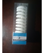 Inter Design 12 White Shower Hooks-Brand New-SHIPS N 24 HOURS - $347.55 MXN