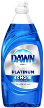 2 Bottles 7 oz + 7 oz DAWN Ultra Platinum Dishwashing Liquid Blue Rain scent - £13.95 GBP