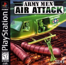 Army Men Air Attack PS1 Great Condition Complete Fast Shipping - $11.38