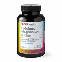 CVS Health Calcium, Magnesium &amp; Zinc Tablets, 100 ct - €8,52 EUR
