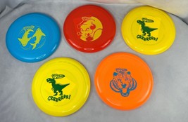 LOT OF 5 Wham-O Frisbee Discs Orange Yellow Red Blue NEW - £31.59 GBP