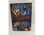 Sid Meiers Civilization III Conquests PC Video Game With Box And Manual - $22.27