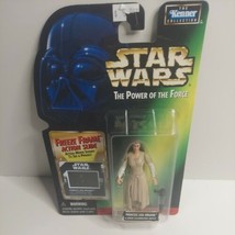 Star Wars 1997 Power of the Force Green Card Princess Leia: Ewok Celeb. Outfit - £6.30 GBP