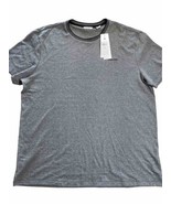 Calvin Klein Quick Dry Shirt Men&#39;s XL Blue Alloy Wicking Short Sleeve NWT - £12.58 GBP