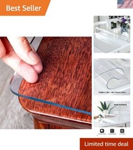 Transparent 2mm Table Cover - Stain, Spill &amp; Heat Resistant for Modern H... - $672.55 MXN