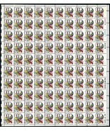 1511, Unused 10¢ Misperforated Freak Error Sheet of 100 Stamps - Stuart ... - $450.00