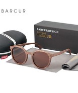 Brand Deisgn Stylish Cat Eey Walnut Wood Sunglasses Polarized UV400 Men ... - £55.61 GBP