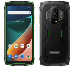 Blackview BV9300 Rugged 12gb 256gb Laser Rangefinder 6.7&quot; Nfc Android 12 Green - £321.66 GBP