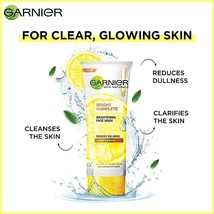 Garnier Skin Naturals Bright Complete Brightening Face Wash 50g Lemon Essence - £7.98 GBP