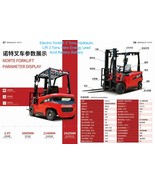 Electric Forklift 2 Tons, Hydraulic Lift 2 Tons, Lead Acid Battery Battery - $25,330.72 CAD
