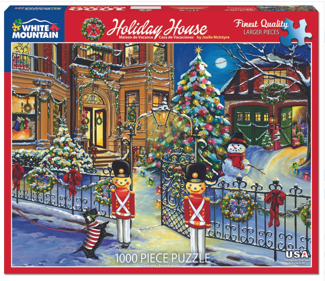 Primary image for White Mountain Holiday House - 1000 Piece Jigsaw Puzzle