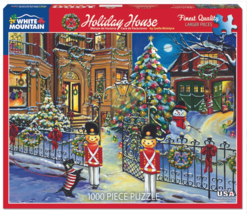White Mountain Holiday House - 1000 Piece Jigsaw Puzzle - £14.38 GBP