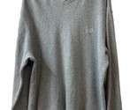 Timberland Shirt Mens Size XL Grey Gorpcore Hiker Waffle Weave V Neck - £9.52 GBP