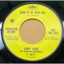 Sonny James Born to Be With You / In Waikiki 45 Country Promo Capitol 2271 - £7.02 GBP