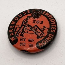 1960 Teamsters Warehouse Employees Union Workers Rights Political Politi... - $19.95