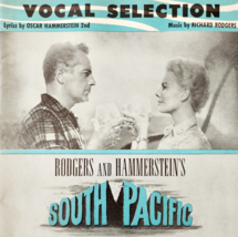 1949 South Pacific Musical Song Book 1st Edition Rodgers &amp; Hammerstein C6A - $29.99