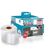 Dymo 1933084 DYMO LW DURABLE 2-1 4IN X 1-1 4IN WHITE POLY, 800 LABELS - $131.47