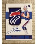 Josh Allen 2018 Rookie Autograph Facsimile Printed Patch RP Card - $3.25