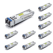 10Gtek 1.25G Sfp 1000Base-Lx Transceiver, 1310Nm Smf Fiber Optic, Pack O... - $124.93