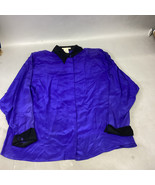 Karl Lagerfeld Men’s Blue Button Up Long Sleeve Shirt - Size 44 - Made I... - €14,51 EUR