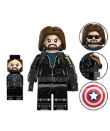 Minifigure Winter Soldier With Mini Thunderbolts Marvel Mcu Bulk Block - $152.41 MXN