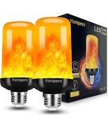 Hompavo 【Upgraded】 LED Flame Light Bulbs Christmas Decorations, 4 Modes - £18.52 GBP