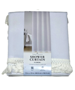 Home Classics Shower Curtain Iceberg Polyester Fabric Easy Care 72x72in ... - $41.01 CAD