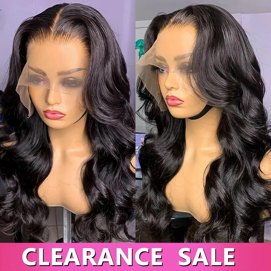 30 32 Inch Body Wave Lace Front Wig 5x5 6x4 Gluless Human Hair Wigs 13x4 13x6  - £45.29 GBP+