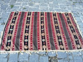 Sofa cover, vintage colorful detailed pattern sofa cover, bohemian sofa ... - $100.00