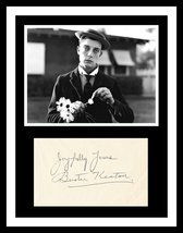 Ultra Rare - Buster Keaton - Movie Legend - Authentic Hand Signed Autograph - £227.34 GBP