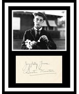 ULTRA RARE - BUSTER KEATON - MOVIE LEGEND - AUTHENTIC HAND SIGNED AUTOGRAPH - £220.32 GBP
