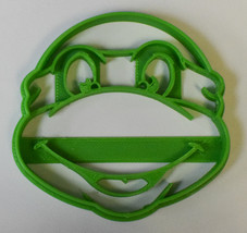 TMNT Teenage Mutant Ninja Turtle Theme Face Cookie Cutter Made in USA PR484 - $3.99