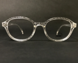 Kids Bright Eyes Eyeglasses Frames Reese JR Clear Glitter Sparkly 38-17-122 - $37.18