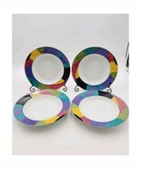 Mikasa Bowls 8 5/8 Inch Currents California Rim Soup M5101 Set Of 4 - $602.55 MXN