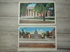 2 Vintage 1937 Rochester New York Manson New Agency Postcards University... - $7.08