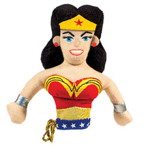 Wonder Woman Figure Magnetic Plush Finger Puppet, NEW UNUSED #4115 - £7.78 GBP