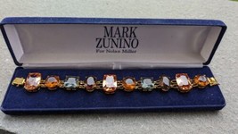 Mark Zunino Nolan Miller Multicolor Crystal Bracelet  - £79.13 GBP