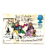 Collectible Used Great Britain Postage Stamp - Christmas 1993 - $3.99