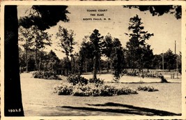 Vintage Postcard 1942 The Elms - Tennis Court -Goffs Falls New Hampshire bk51 - £3.16 GBP