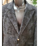 Thread &amp; Stitch Men Black 100% Cotton Single Breasted Long Sleeve Jacket... - £59.87 GBP