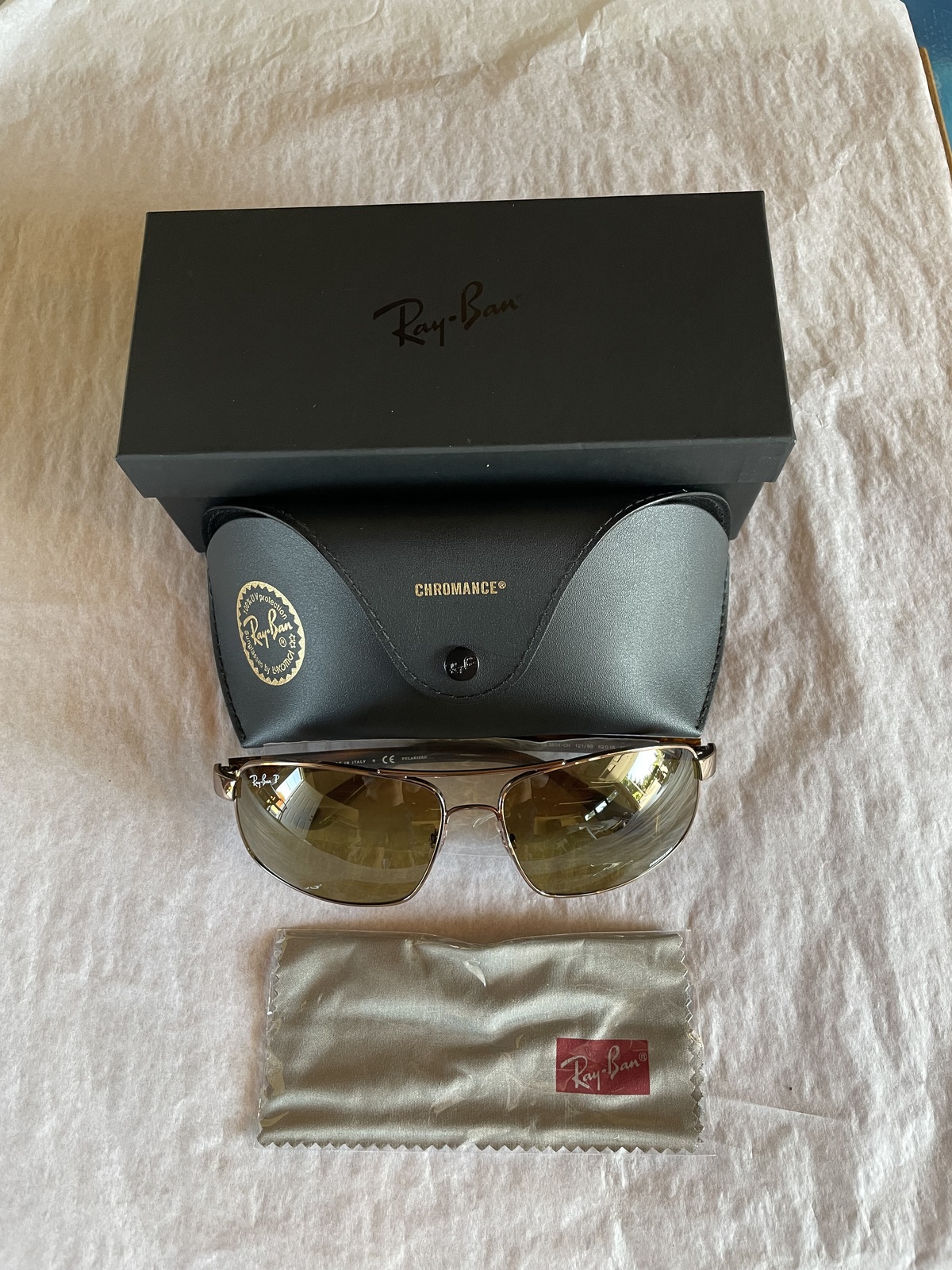 RAY-BAN RB 3604-CH 121/BB Chromance 62mm and 10 similar items