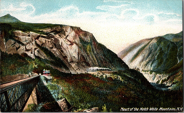 Vtg Postcard N.H. Heart of the Notch White Mountains Unposted - £4.61 GBP