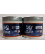 2X Suave Men Leave-In Conditioner With Shea Butter &amp; Coconut Oil 13.5 Oz... - $373.80 MXN