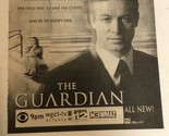 The Guardian Vintage Tv Ad Advertisement Simon Baker TV1 - $5.93