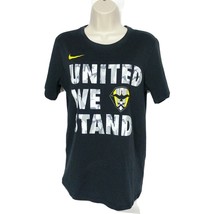 Nike Womens The Nike Tee Dri Fit Size Small United We Stand Black Yellow... - $15.25