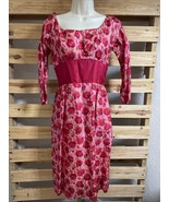 Vintage Mam&#39;selle by Betty Carol Red Floral Wiggle Dress Junior&#39;s Size 1... - $123.75