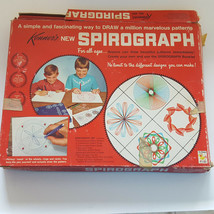 Kenner&#39;s SPIROGRAPH 401 Red Tray ARTISTIC Drawing TOY Game Missing Part - $8.91