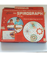 Kenner&#39;s SPIROGRAPH 401 Red Tray ARTISTIC Drawing TOY Game Missing Part - $167.02 MXN