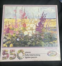 Ceaco 550 Pc Puzzle In Blooming Color 18x24 #2007 Wild Flowers 1987 Myla... - $19.79